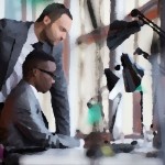 business people group
